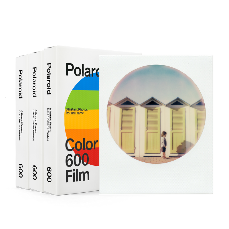 Color 600 Film Round Frame Triple Pack